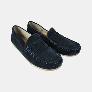 Zara Kids Black Suede Dress Shoes